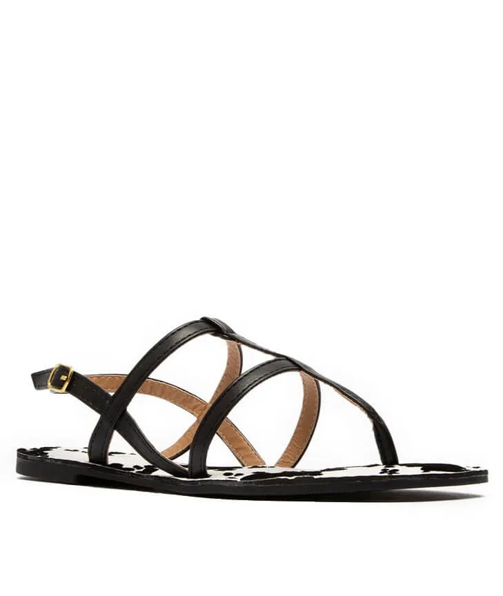 Black Strappy Sandals