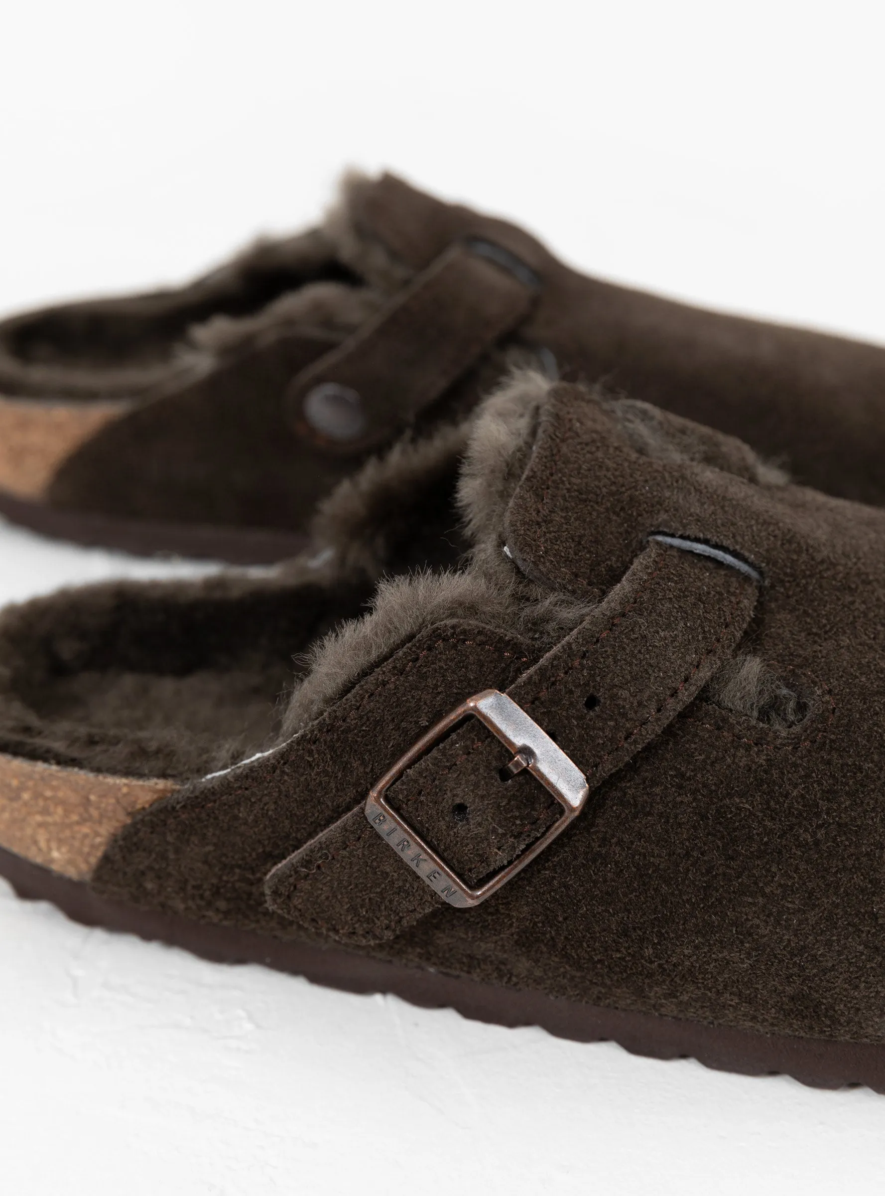 Boston Shearling Narrow Fit Mocha