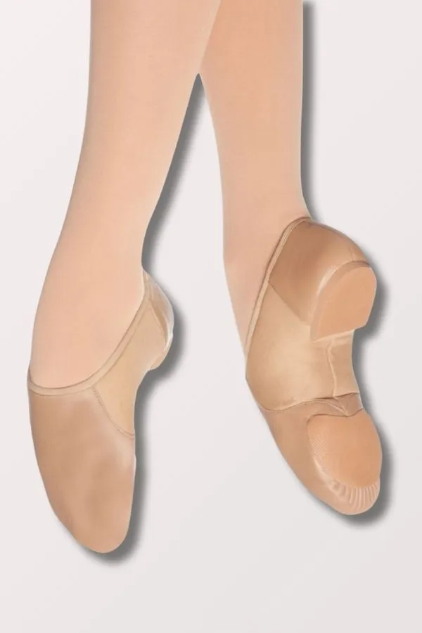 Children's Axle Slip On Jazz Shoes - Tan