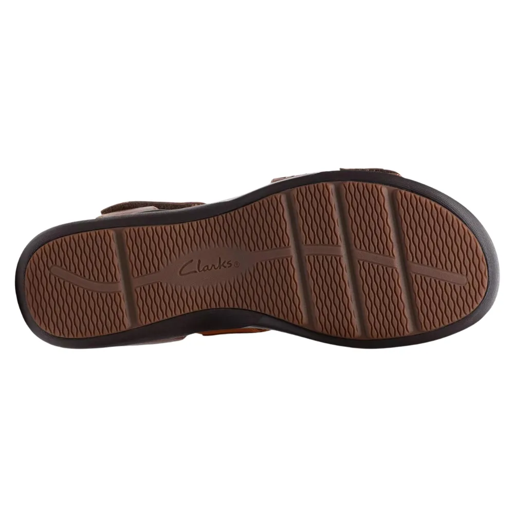 Clarks Kitly Way Tan Leather Sandal (Women's)