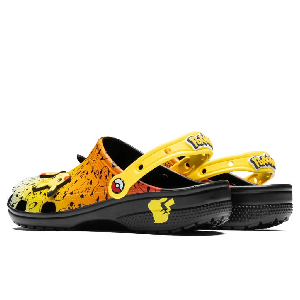 Crocs x Pokemon Classic Clog - Black/Multi