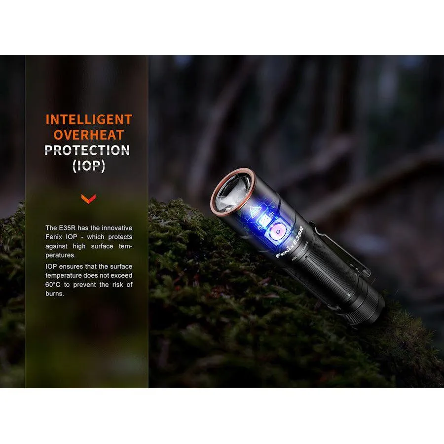 Fenix E35R Handheld Rechargeable Flashlight