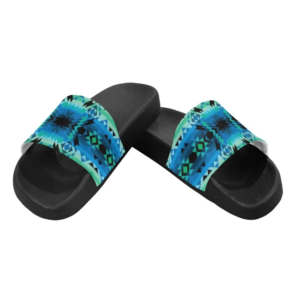 Green Star Men's Slide Sandals