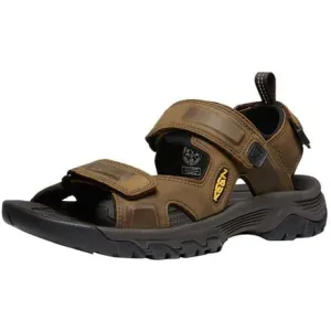 KEEN Men's Targhee III Open Toe Sandals, Bison/Mulch