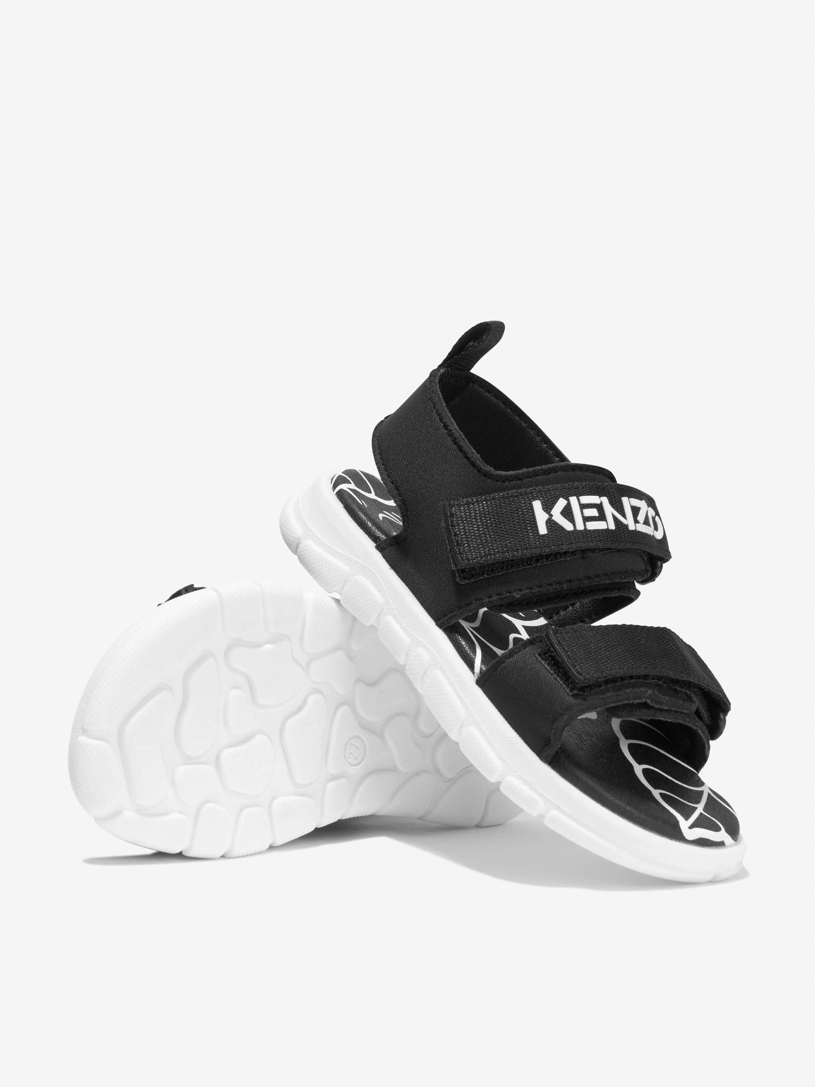 KENZO Unisex Sporty Logo Sandals