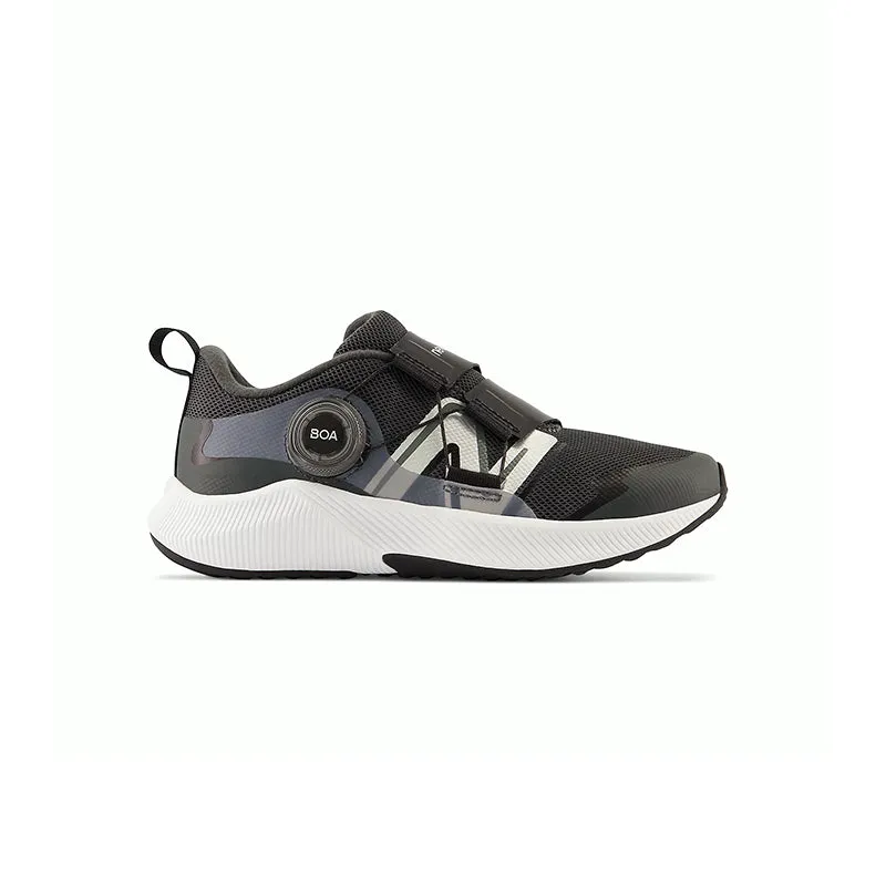 Kid's Preschool DynaSoft Reveal V4 BOA Blacktop/Black/Silver