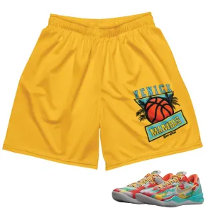 Kobe 8 Venice Mambas Mesh Shorts