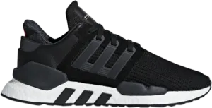 Limited edition Adidas EQT Support 91/18 'Core Black' sneakers, black