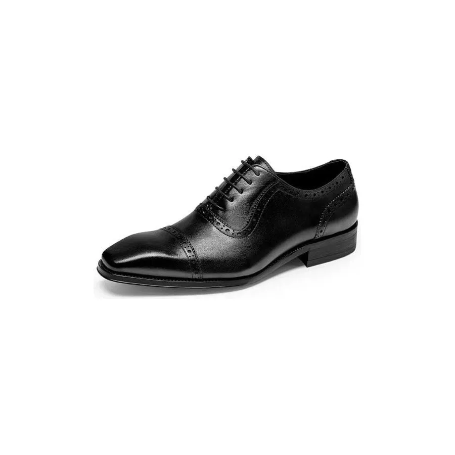 LuxeLeather Classy Brogues