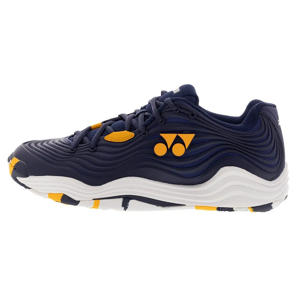 Men's FUSIONREV 5 Tennis Shoes Navy and Orange