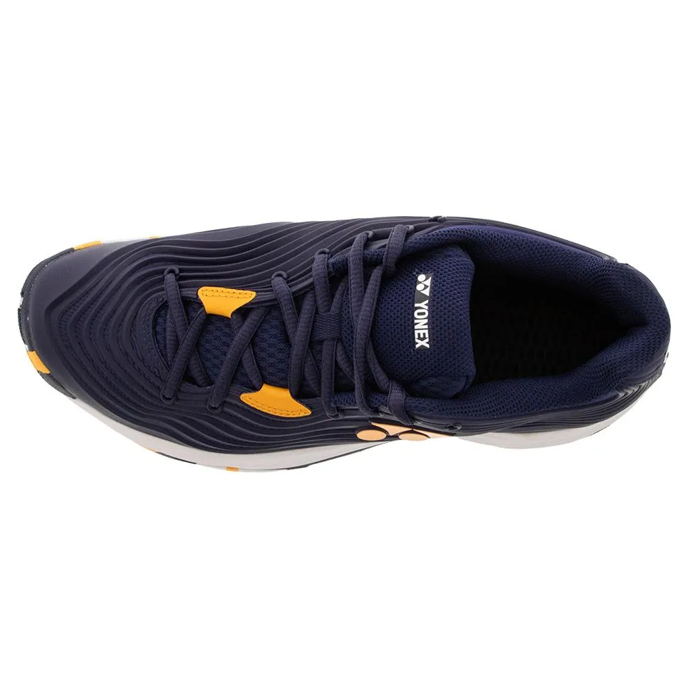 Men's FUSIONREV 5 Tennis Shoes Navy and Orange