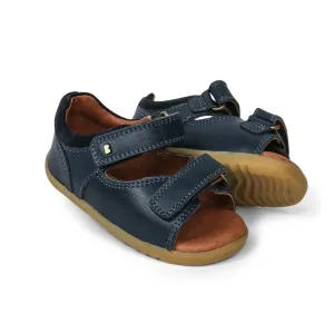 Navy Driftwood Sandals Step Up