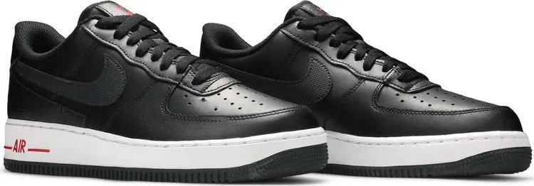 Nike Air Force 1 Low 'Technical Stitch - Bred', black