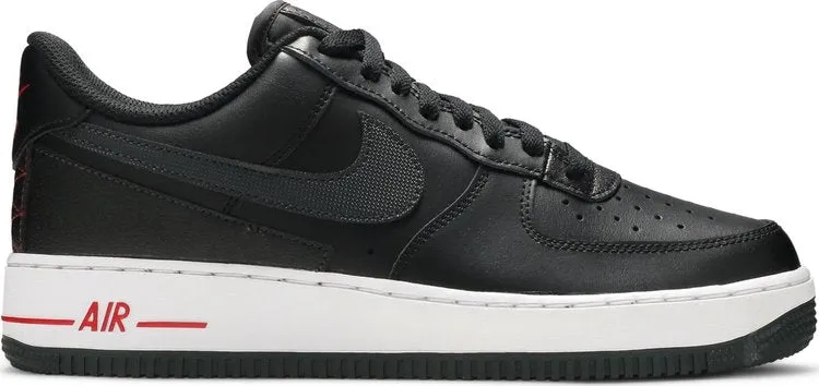 Nike Air Force 1 Low 'Technical Stitch - Bred', black