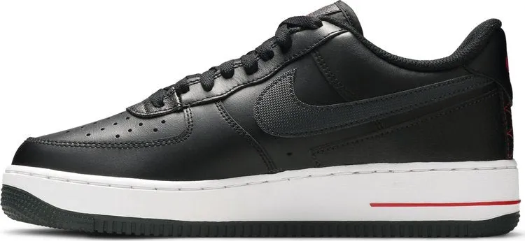 Nike Air Force 1 Low 'Technical Stitch - Bred', black