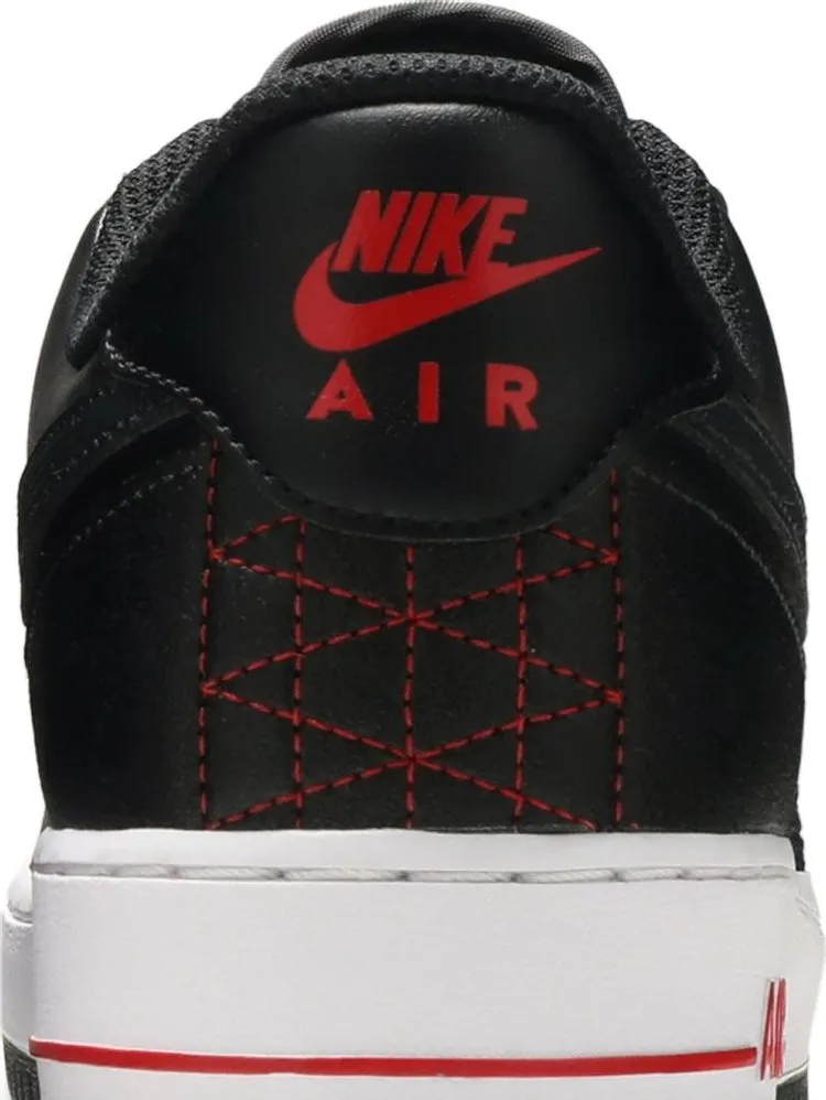 Nike Air Force 1 Low 'Technical Stitch - Bred', black