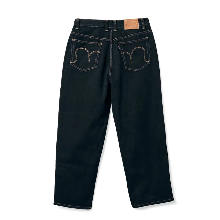 No-Comply 43 Denim Loose Fit Skate Pant - Black