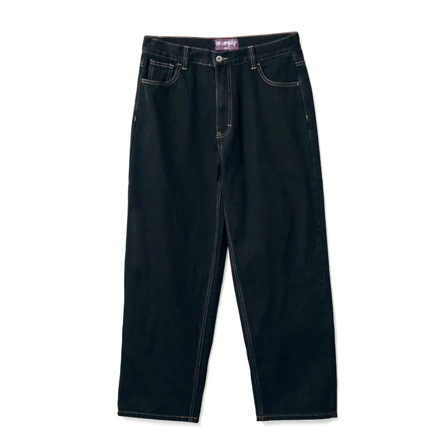 No-Comply 43 Denim Loose Fit Skate Pant - Black