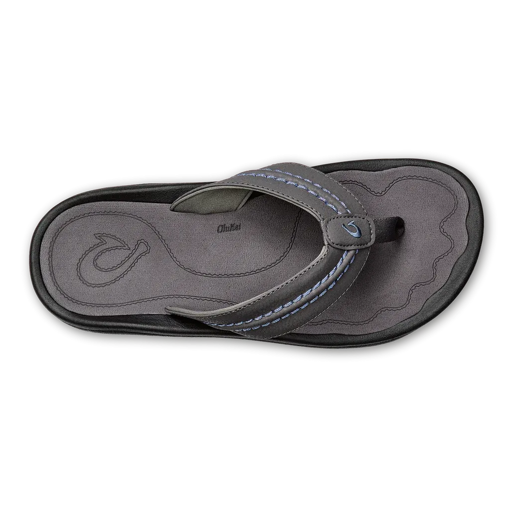 OLUKAI MEN'S HOKUA SANDAL - PAVEMENT