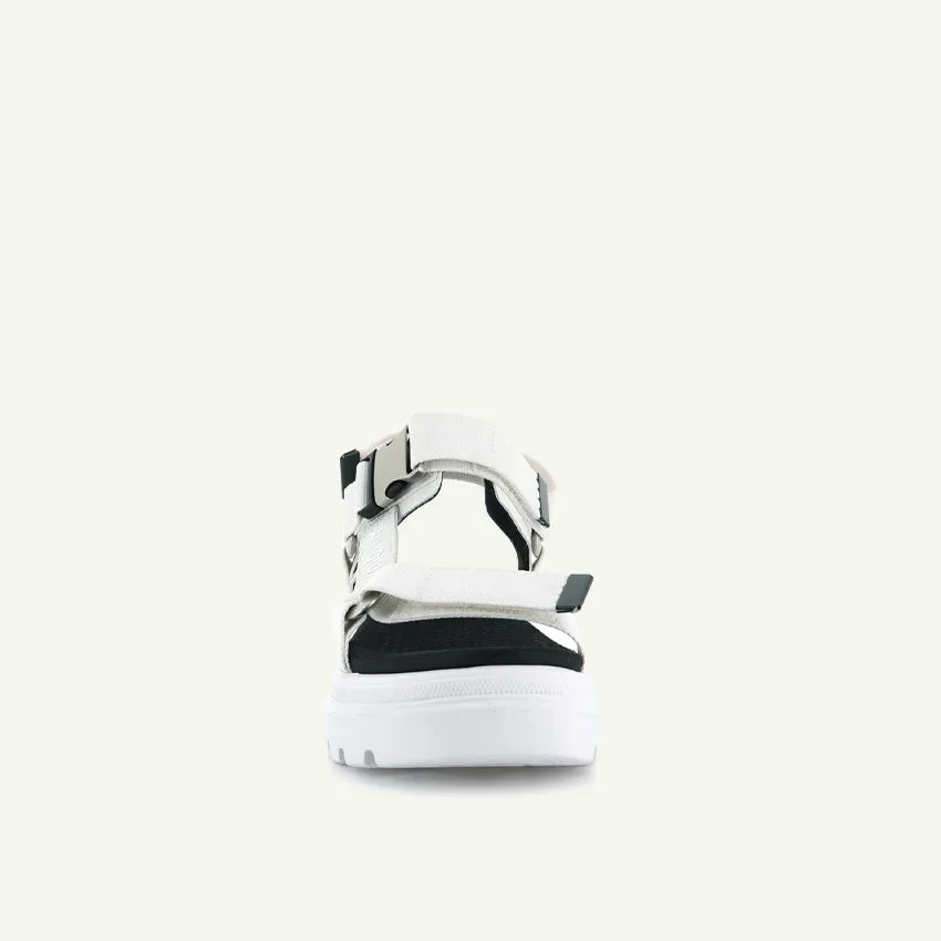 PALLACRUISE STRAP WOMEN'S SANDALS - STAR WHITE