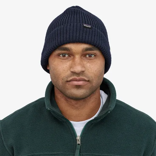 Patagonia Birch White Fishermans Rolled Beanie