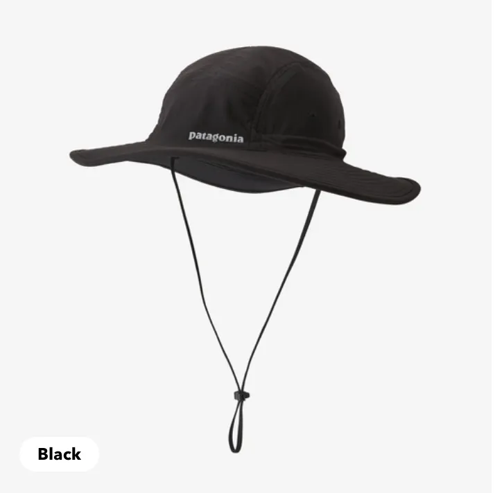 Patagonia Black Quandary Brimmer Hat