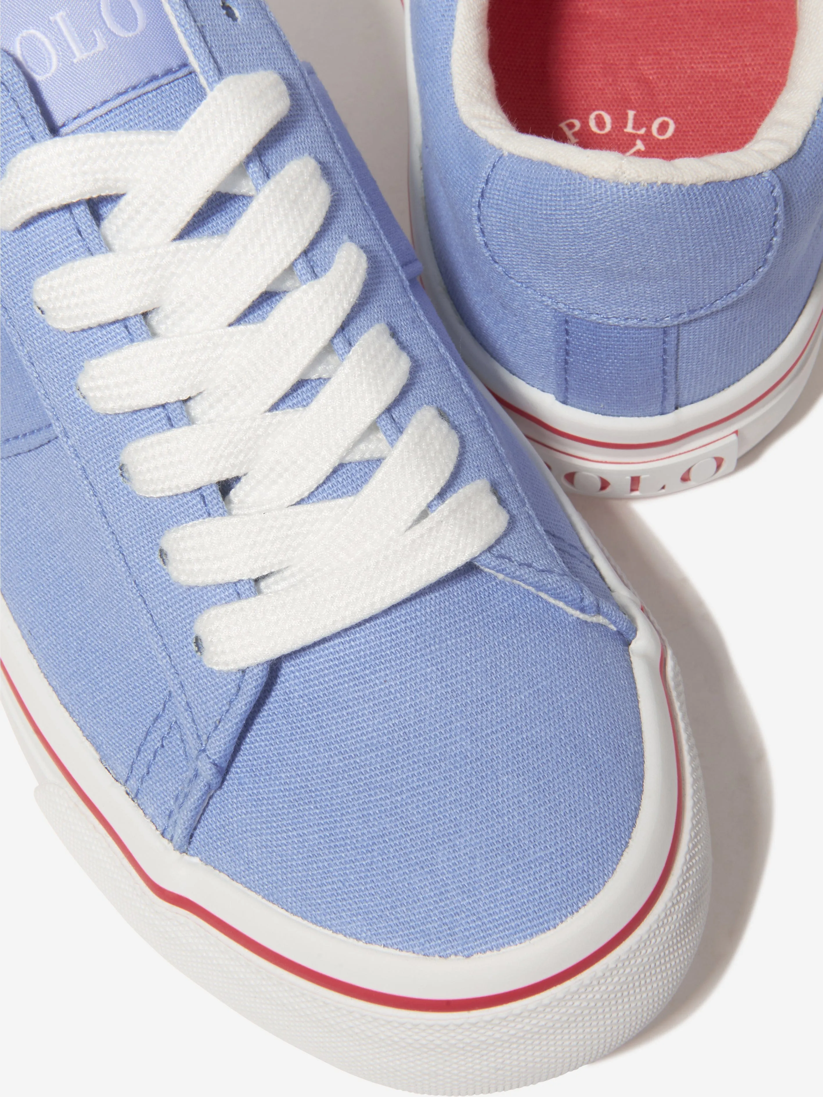 Ralph Lauren Boys Sayer Trainers in Blue