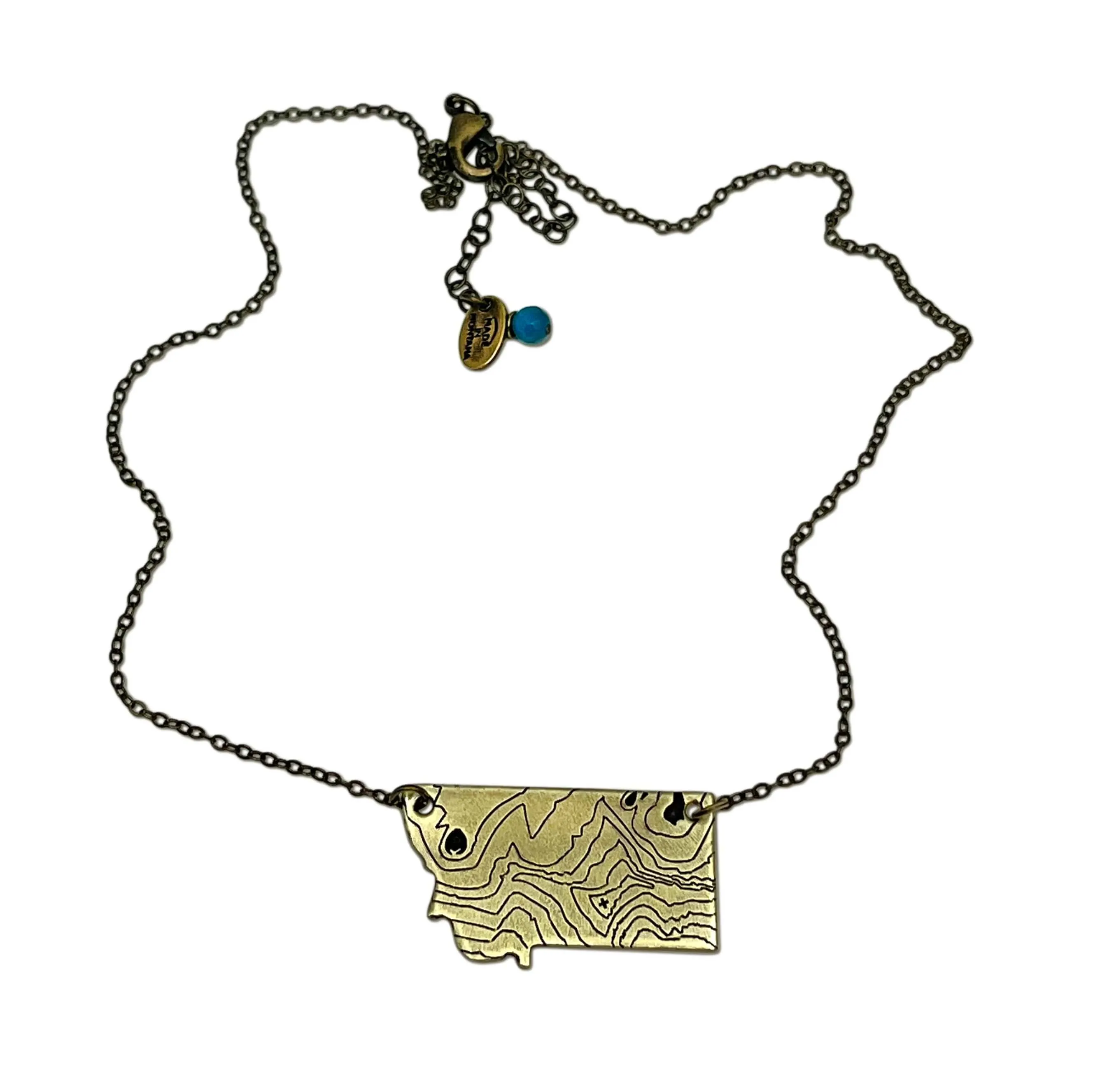 Rising Wolf MT Necklace - Topo Montana