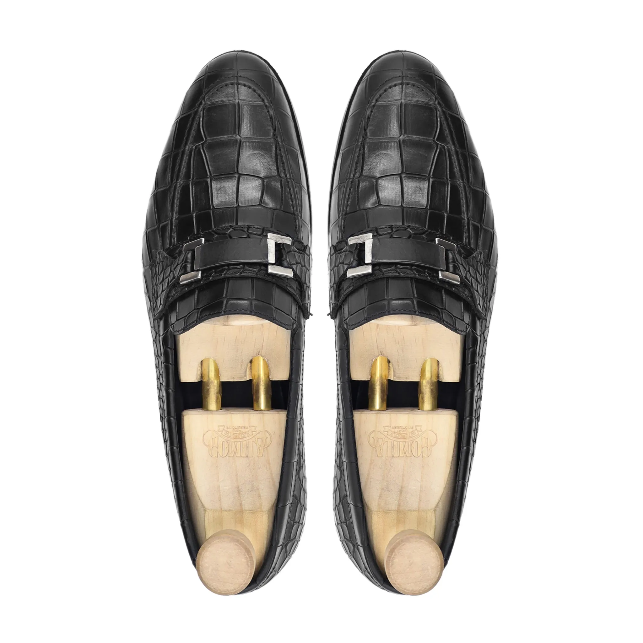 Sintniklaas - Men's Black Calf Leather Loafer