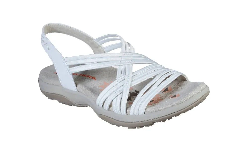 Skechers Womens Reggae Slim Simply Stretch White