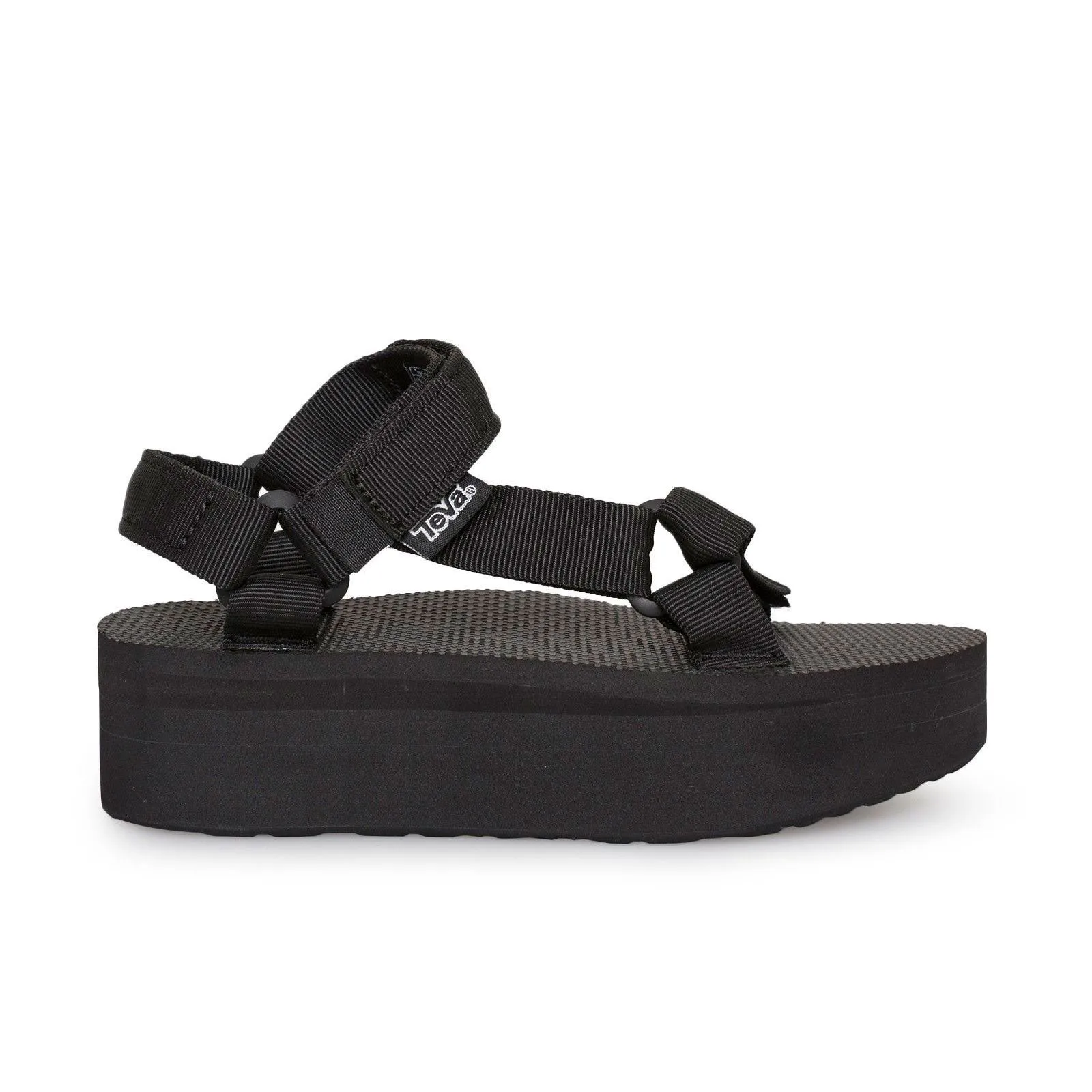 Teva Flatform Universal Black Sandals