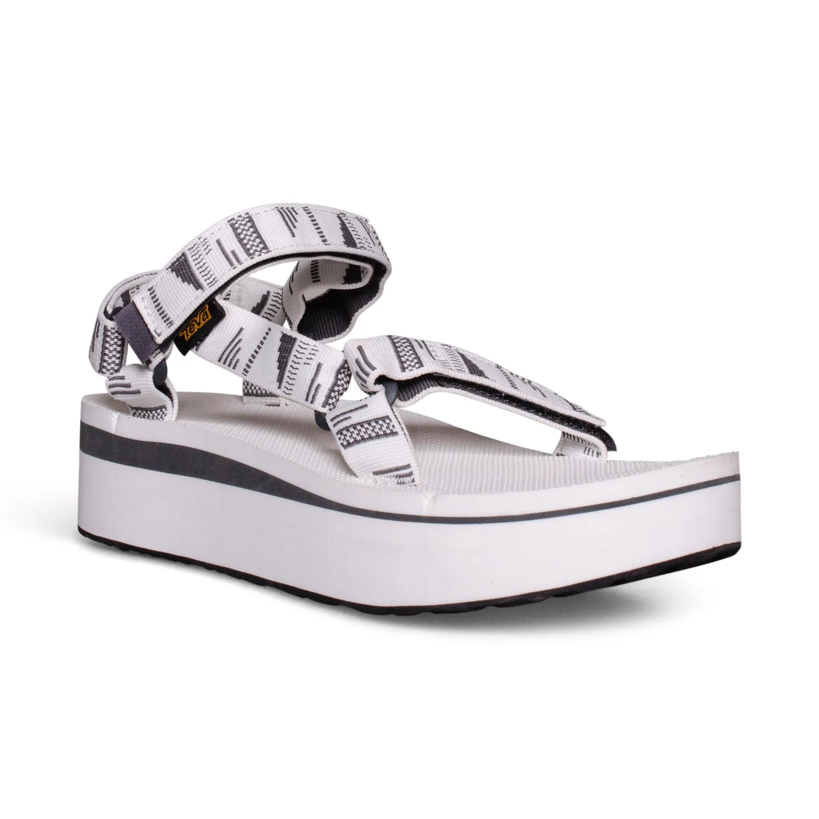 Teva Flatform Universal Chara Bright White Sandals