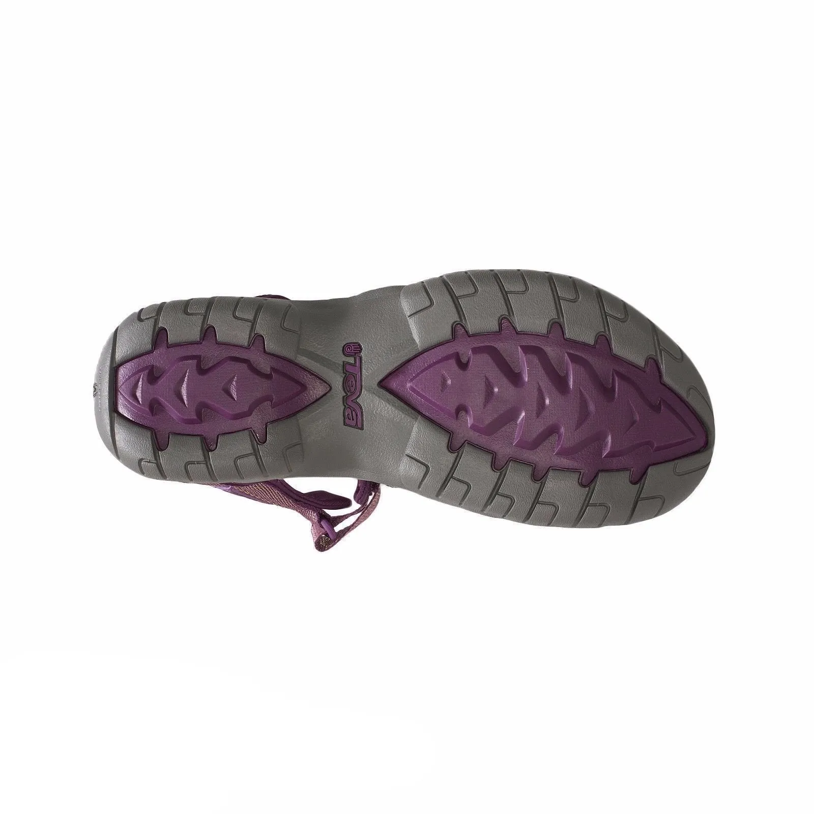 Teva Tirra Zaca Dark Purple Gold Sandals