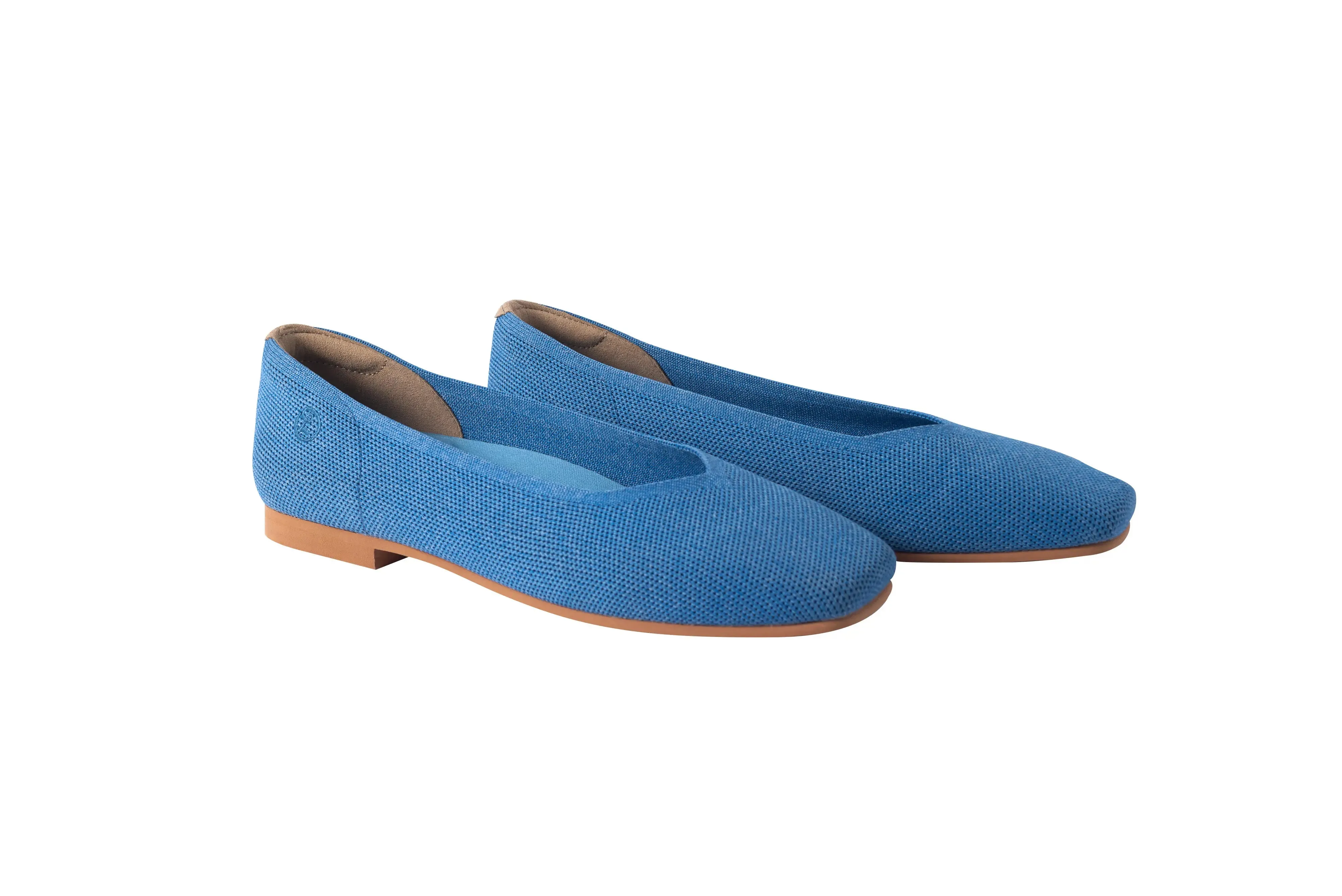 Una Flats | Square-Toe V-Cut