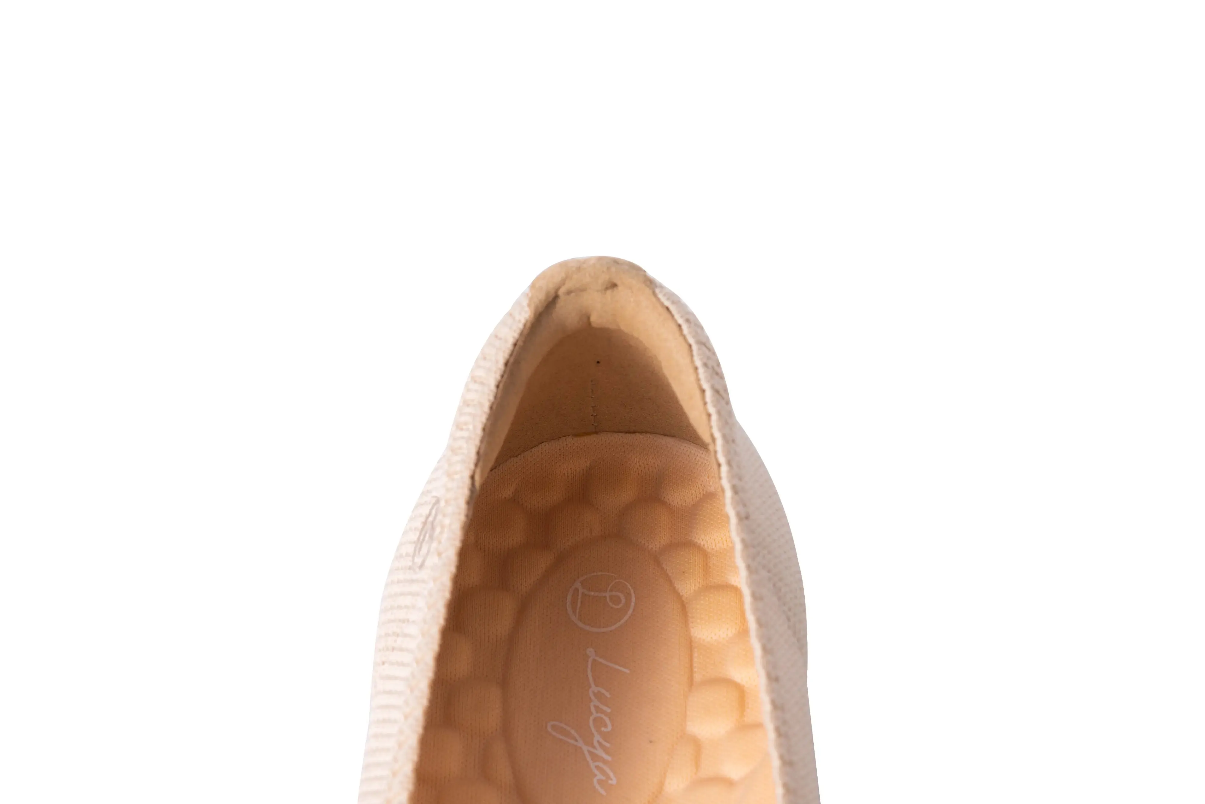 Una Flats | Square-Toe V-Cut