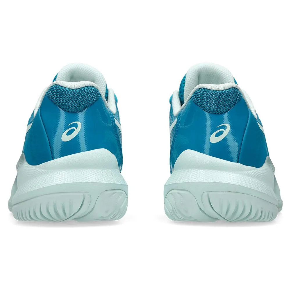 Womens Gel-Challenger 14 Clay Tennis Shoes Teal Blue and Soothing Sea